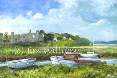 Laugharne painting