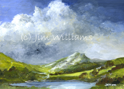 Snowdonia painting